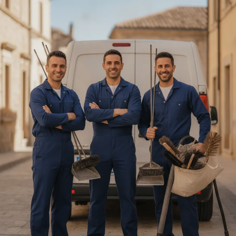 Deshollinador equipo en Cadiz